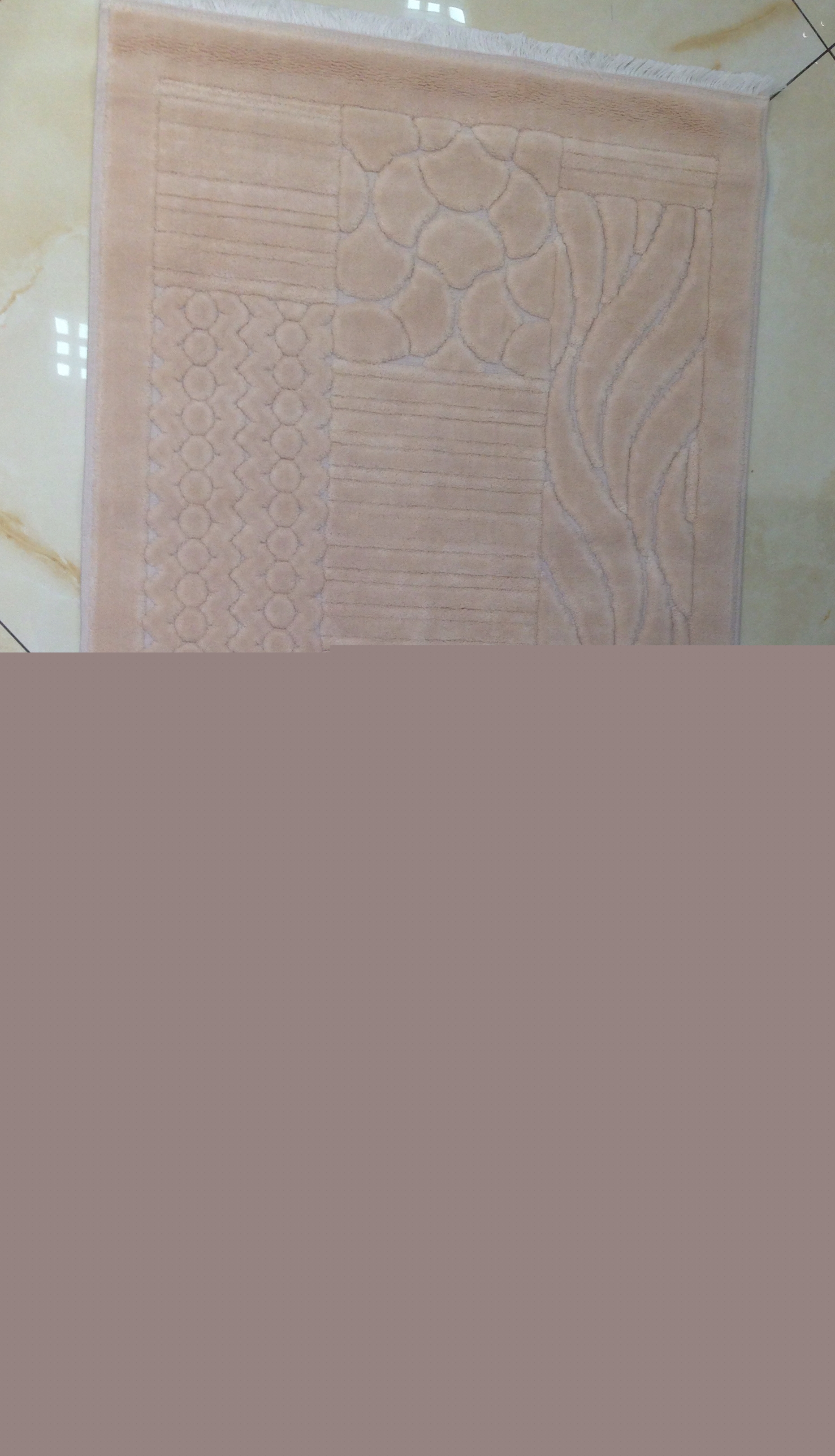 

Коврик Alacati home Floss paspas 80х150 см персиковый