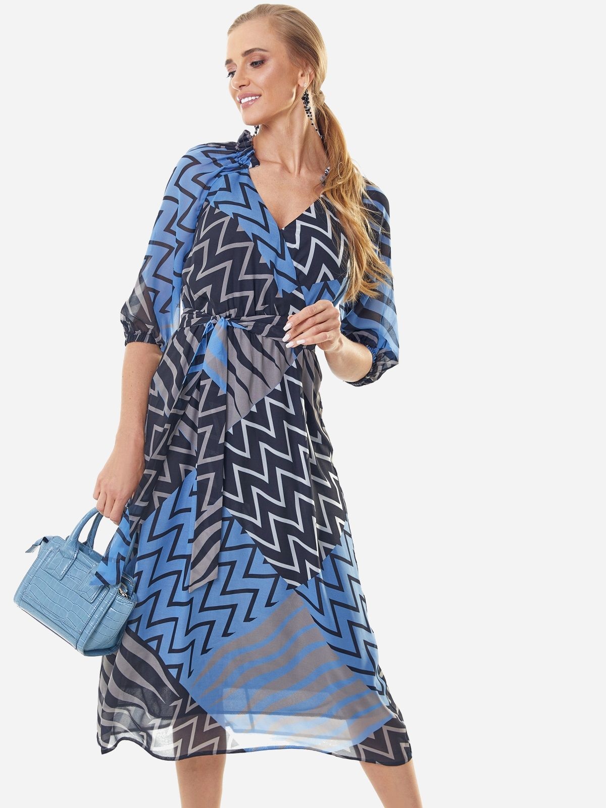 

Платье Dressa 53446  Синее, Платье Dressa 53446 50 Синее