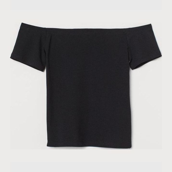 

Топ H&M 0576897001 M (170/96А) Черный