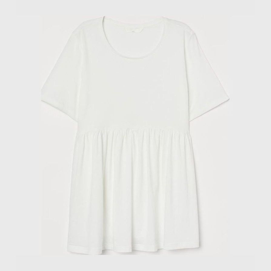 

Туника для беременных H&M 0860372002  (165/88А) Белый, Туника для беременных H&M 0860372002 S (165/88А) Белый