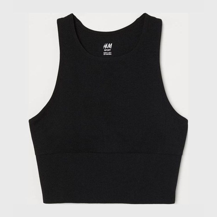 

Спортивный топ H&M 0854043005 S (165/88А) Черный