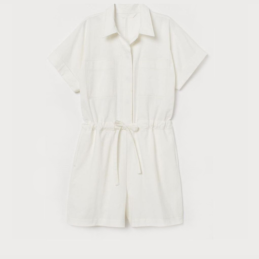 

Комбинезон H&M 0897687001 38 (165/88А) Белый