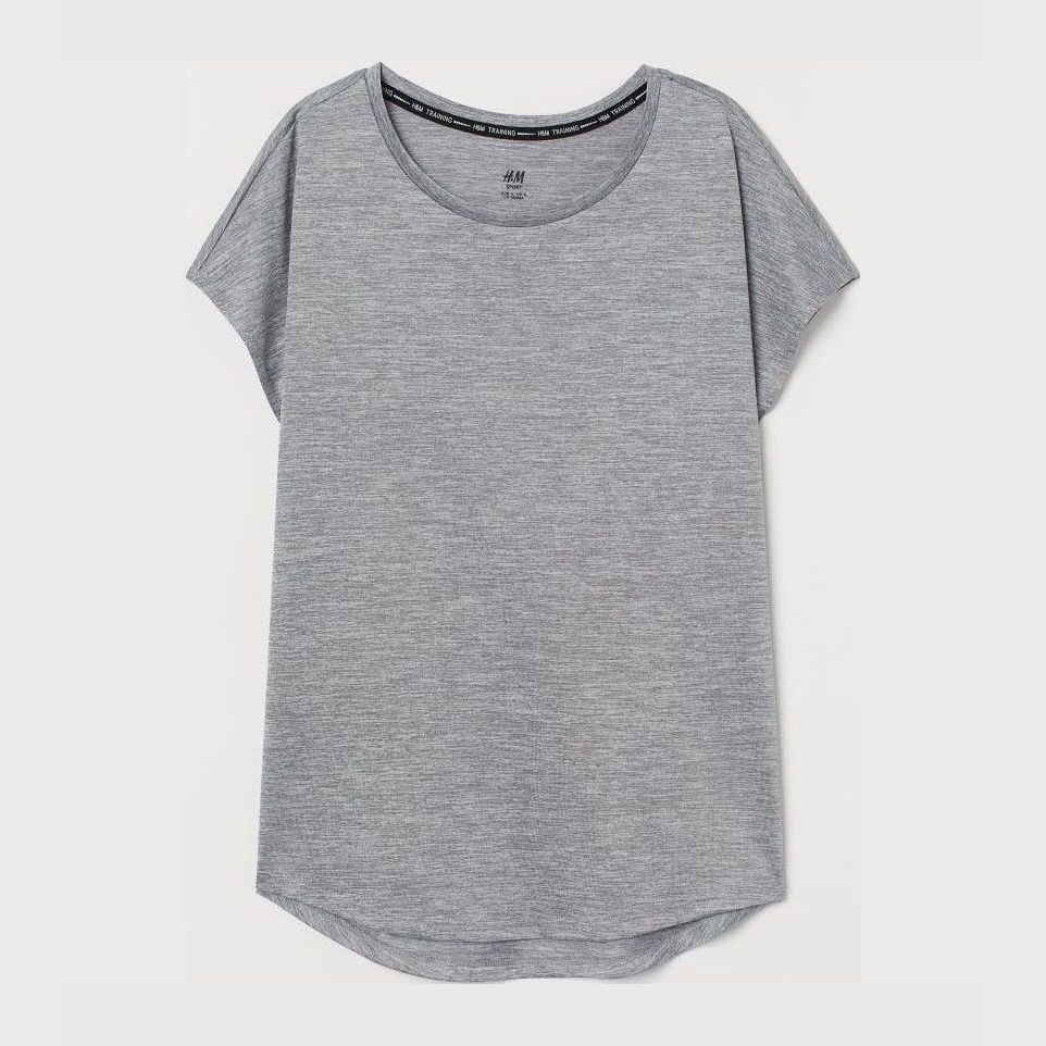 

Футболка H&M 0804992009 XL (175/116А) Светло-серая