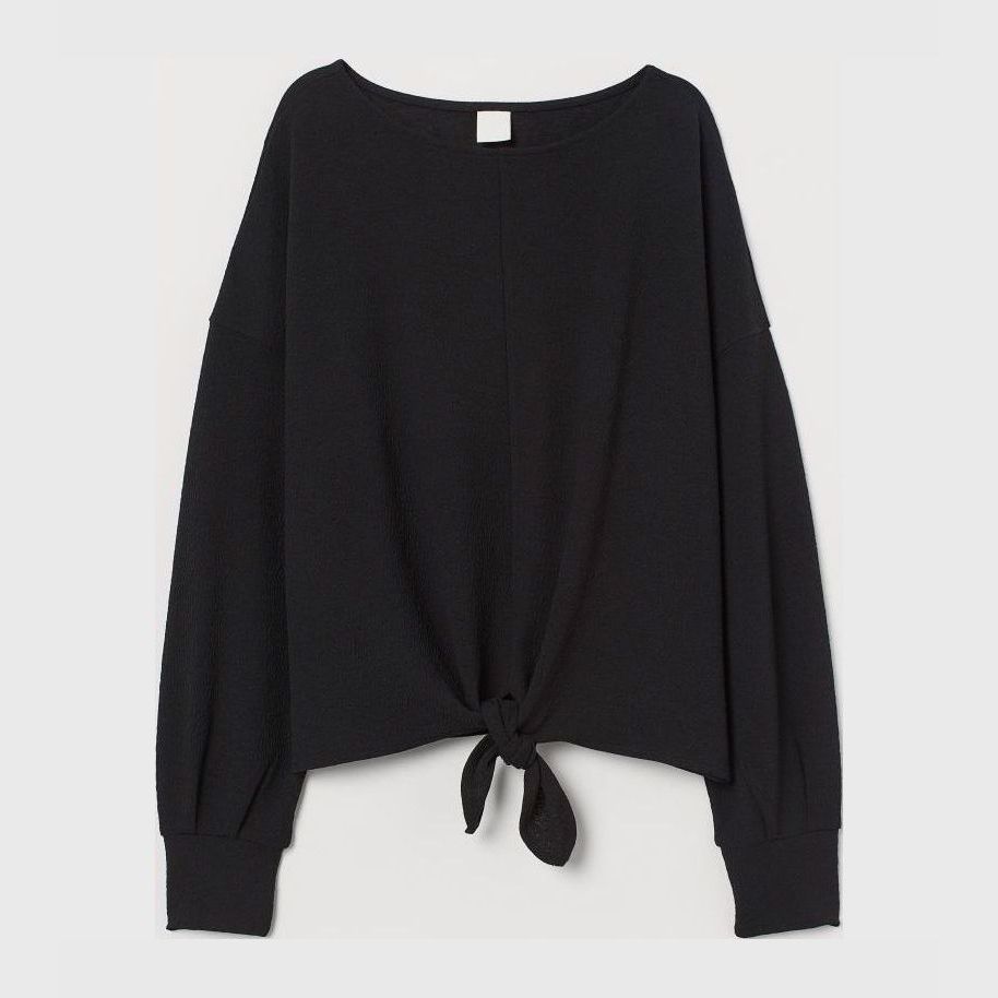 

Блузка H&M 0828934001 M Черная