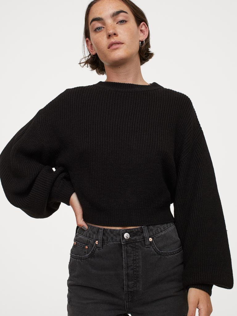 

Джемпер H&M 0873217004 M Черный