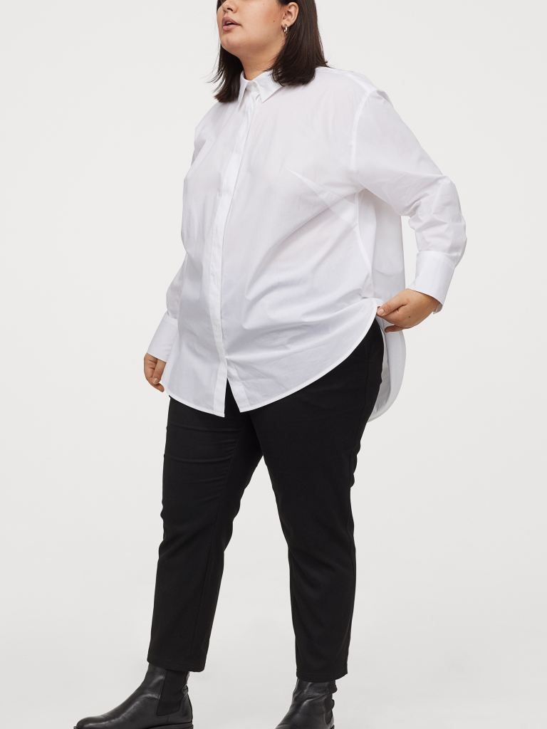 

Рубашка H&M 0831431001 L (175/104А) Белая
