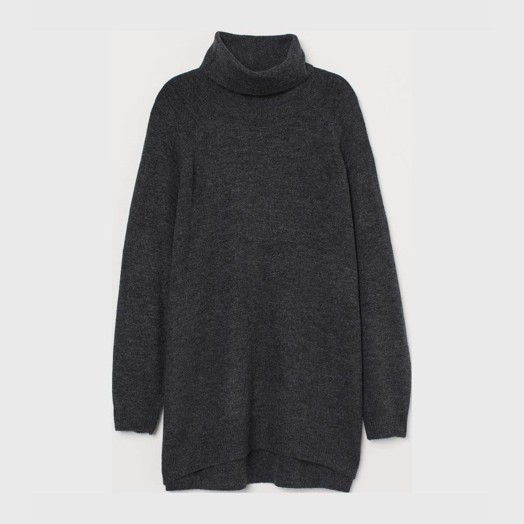 

Свитер H&M 0875784002 2XL (175/128А) Темно-серый меланж