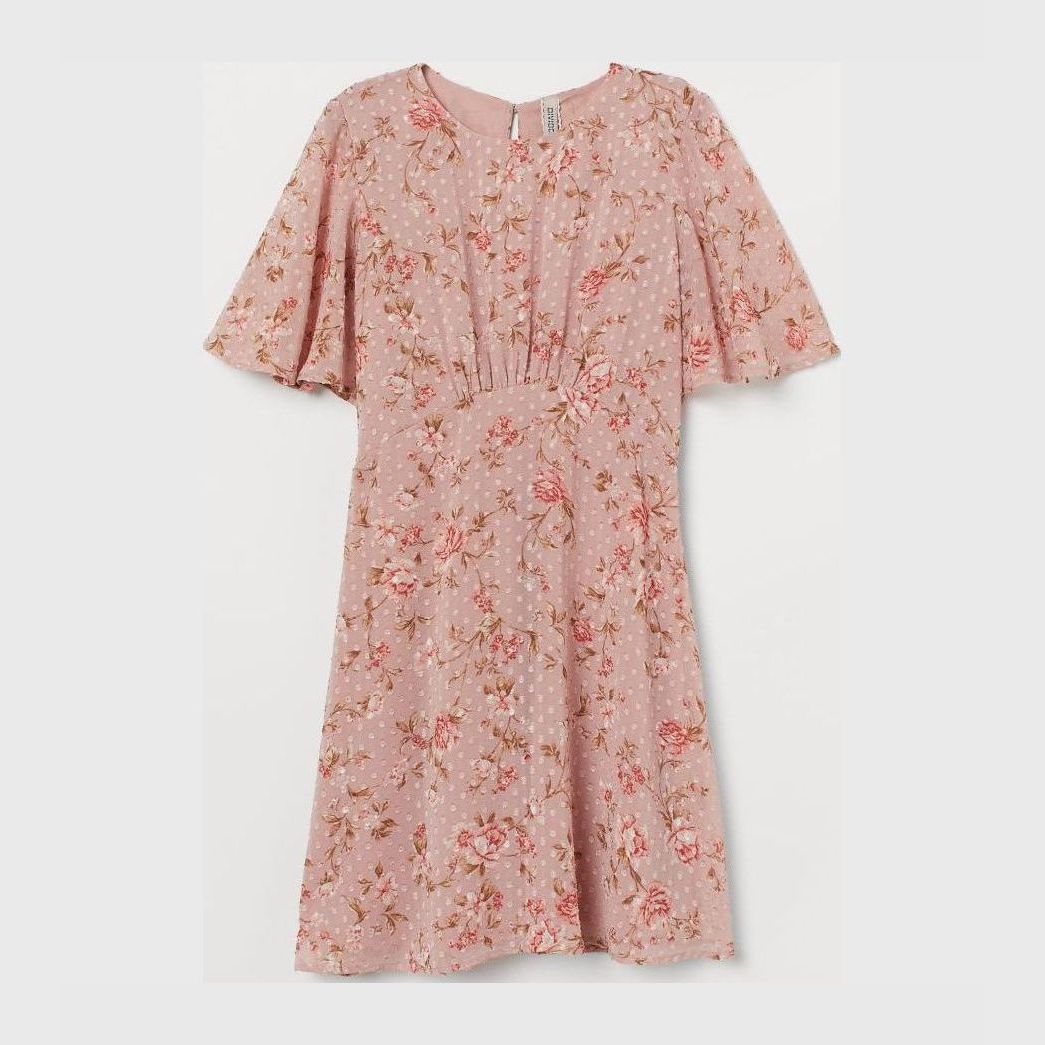 

Платье H&M 0856786003 36 (165/84А) Светло-розовое