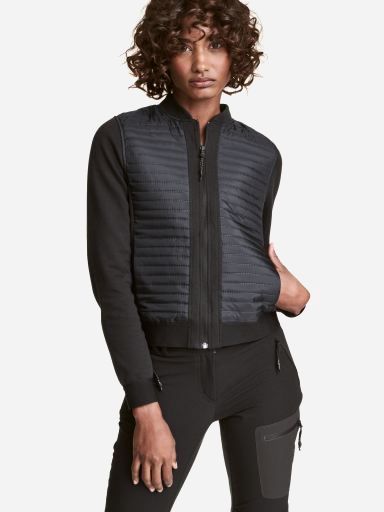 

Куртка H&M 0453468001  Черная, Куртка H&M 0453468001 42 Черная