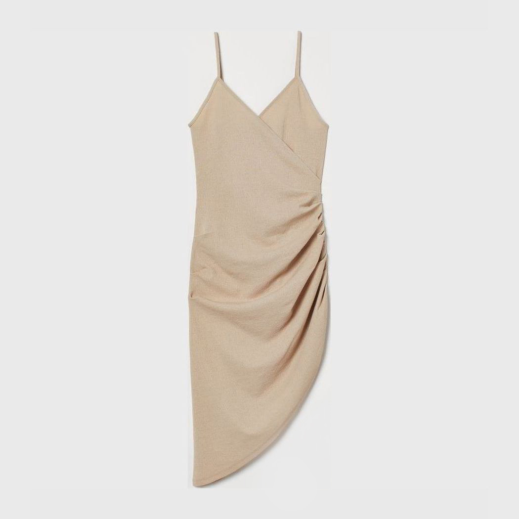 

Платье H&M 0892408007 L (175/104А) Светло-бежевое