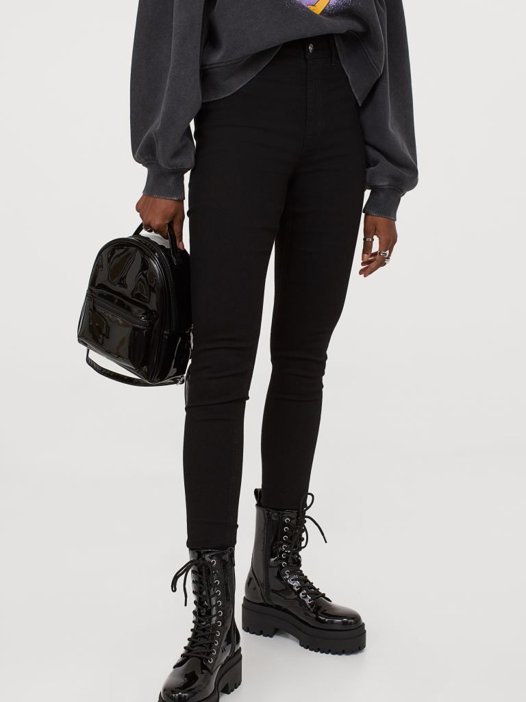 

Джинсы H&M 0706016001 38 (165/72А) Черные