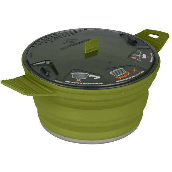 

Каструля складана Sea To Summit X-Pot 2.8 L Olive