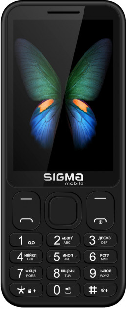 

Мобільний телефон Sigma mobile X-Style 351 Lider Black