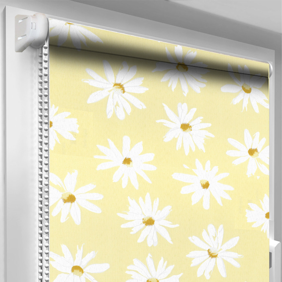 

Рулонная штора DecoSharm В338 Жёлтая 675 х 1700 мм