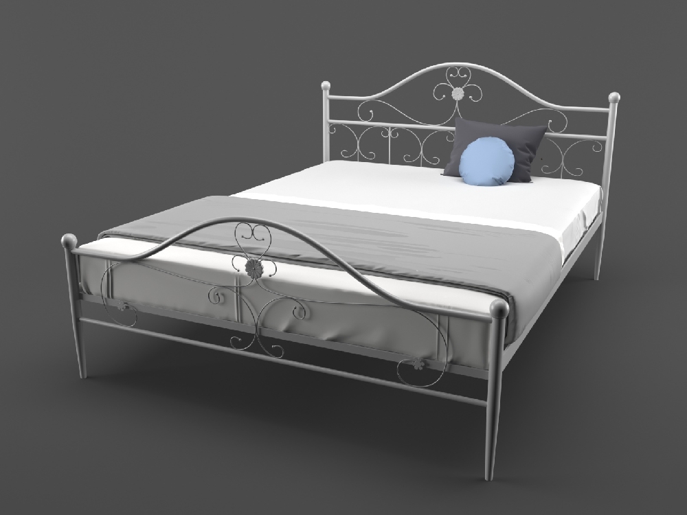 

Кровать MELBI Патриция 180 см x 190 см Белый