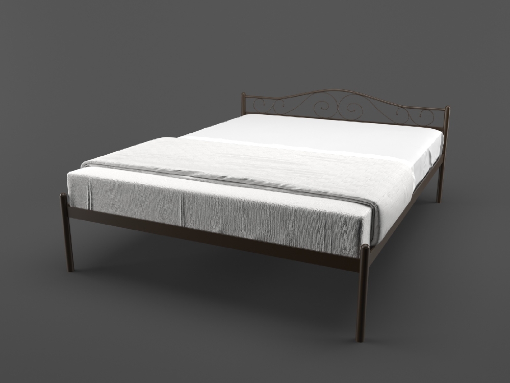 

Кровать MELBI Элис 160 см x 190 см Коричневый