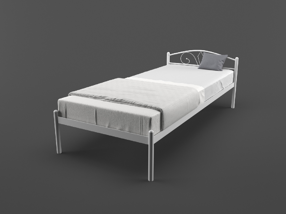 

Кровать MELBI Лара 90 см x 190 см Белый