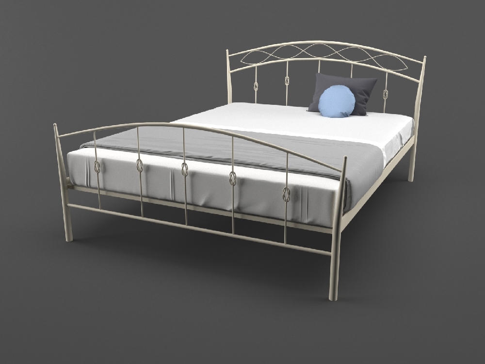 

Кровать MELBI Летиция 160 см x 190 см Бежевый