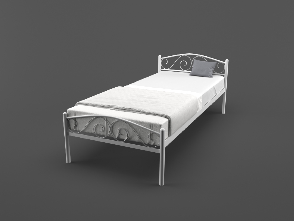 

Кровать MELBI Элис Люкс 80 см х 190 см Белый