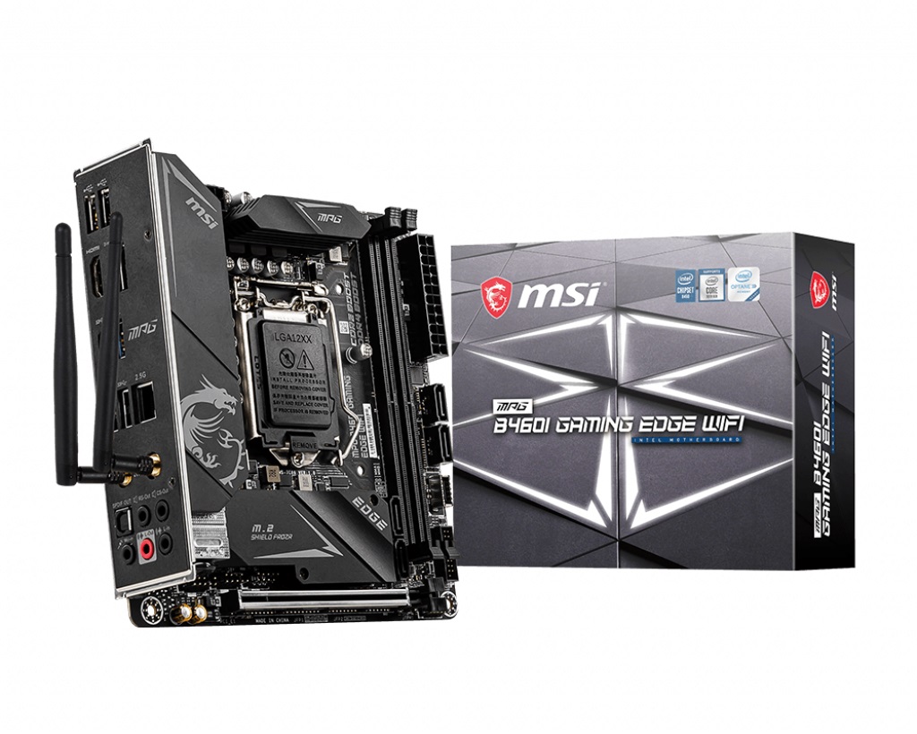 

Материнская плата MSI MPG B460I Gaming Edge WIFI Socket 1200