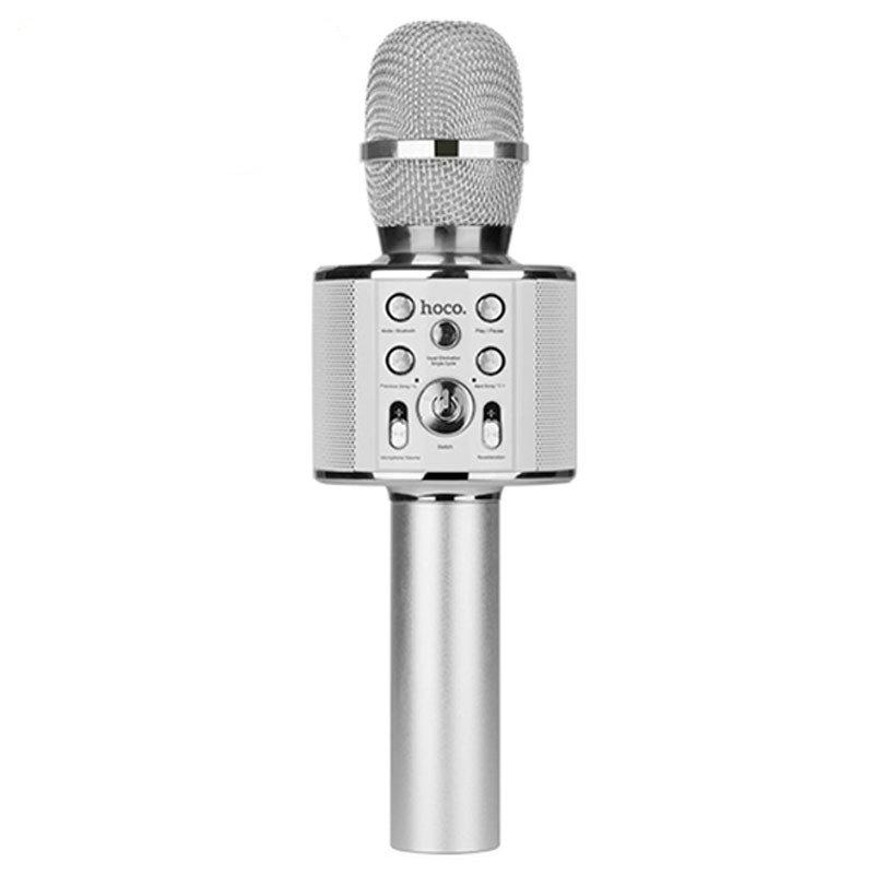 

Микрофон караоке HOCO BK3. Silver