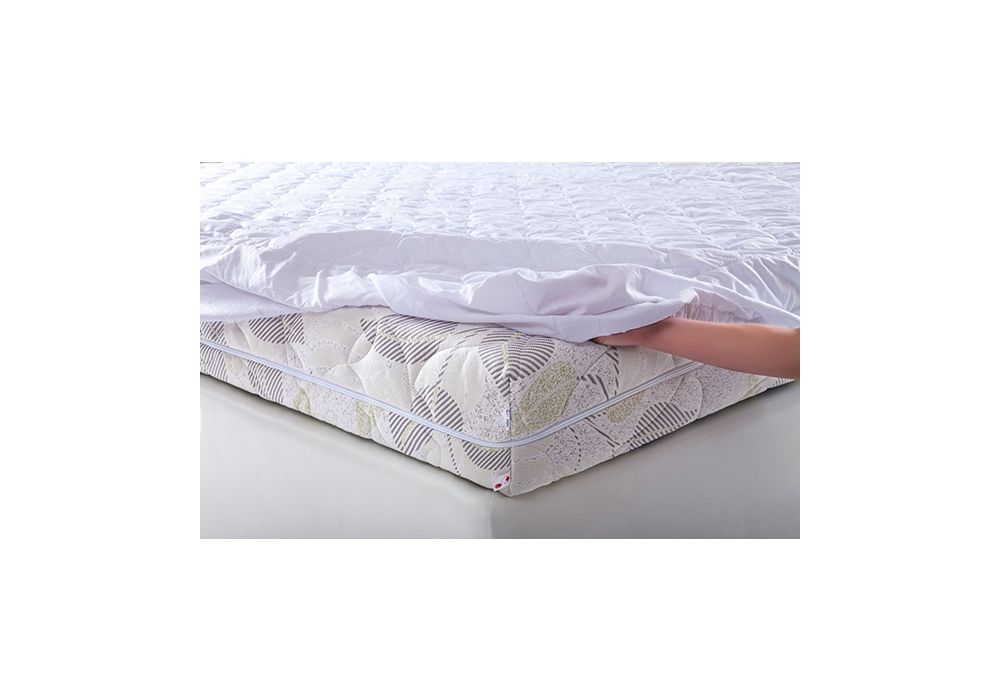 

Наматрасник Matroluxe натяжной, бязь белая 25 см 90х200
