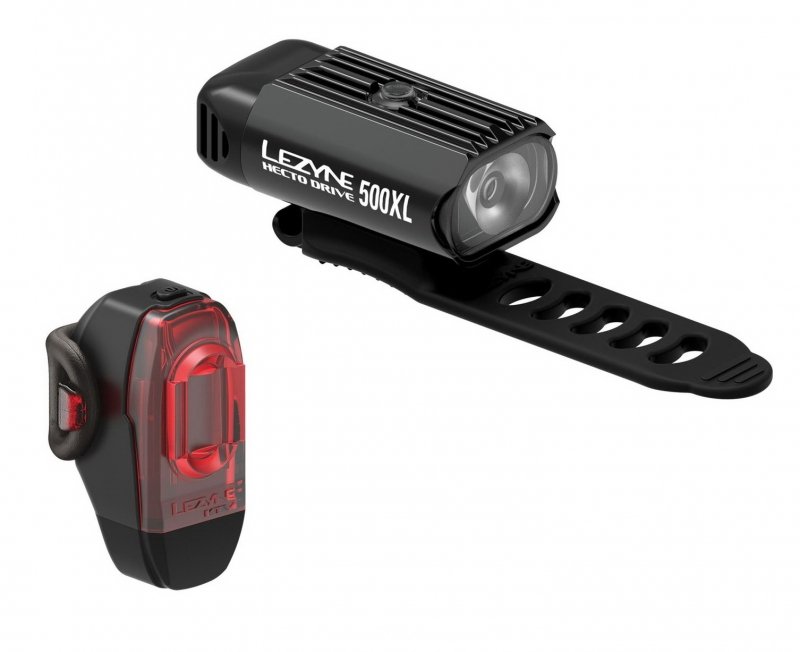 

Комплект свет Lezyne Hecto Drive 500XL / KTV Pair черный