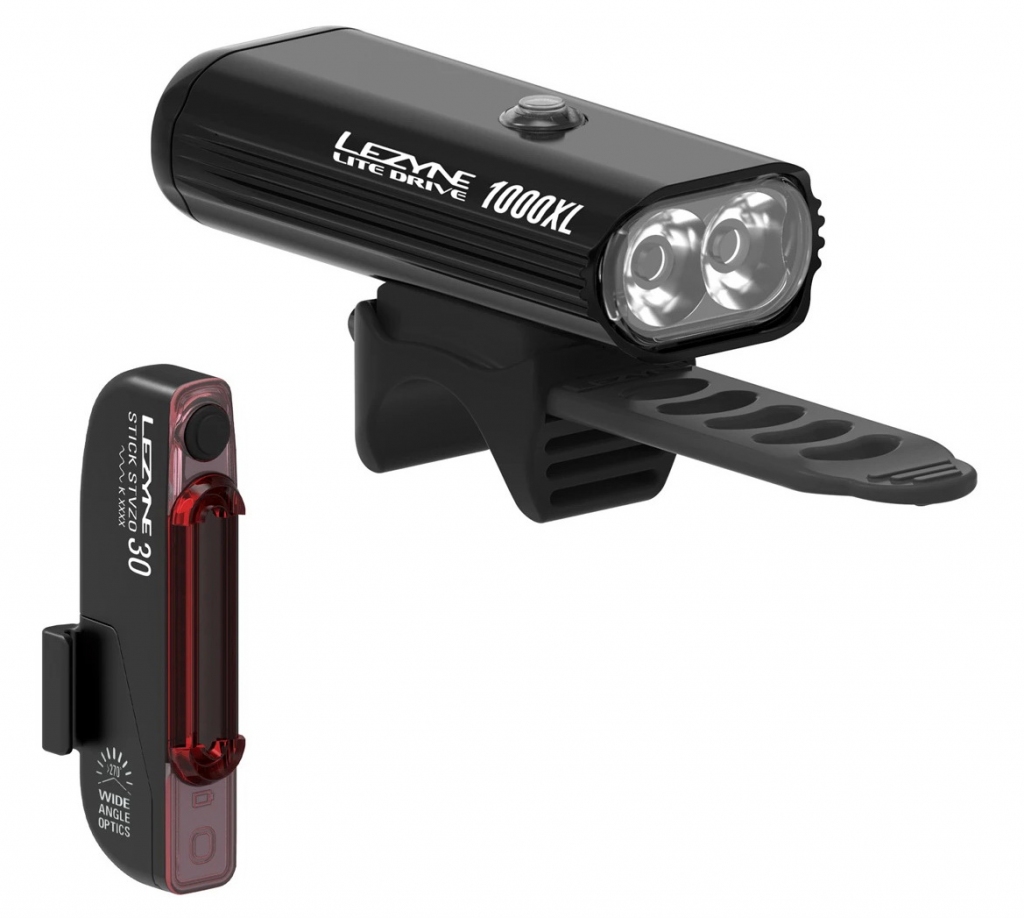 

Комплект света Lezyne LITE DRIVE 1000XL / STICK Drive Pair (Y14)