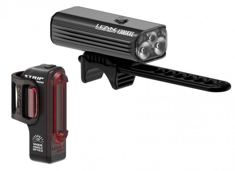 

Комплект света Lezyne Macro Drive 1300XL / Strip PRO черный