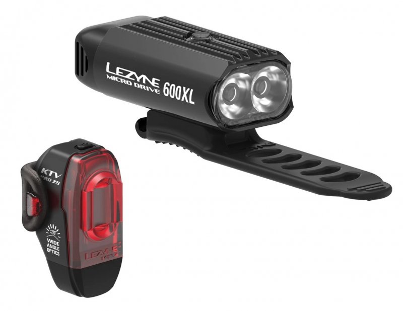 

Комплект света Lezyne Micro Drive 600XL / KTV PRO черный
