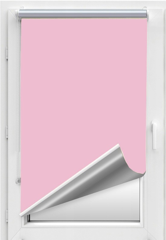 

Ролета Roll Star 80x200 см ВО Блэкаут солнцеотражающая Светло-розовая (7088)