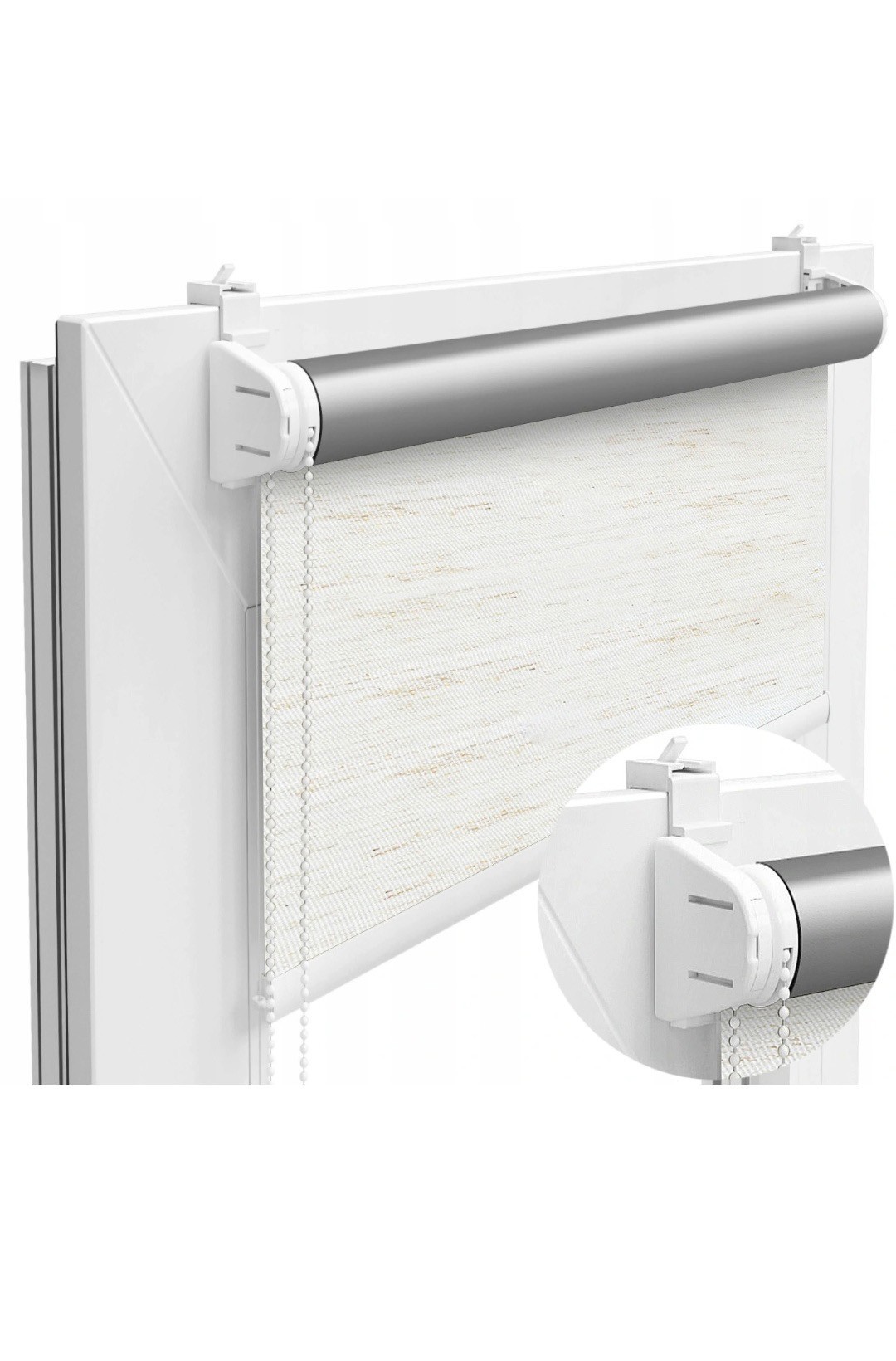 

Ролета Roll Star 90x200 см ВО Блэкаут солнцеотражающая Лен (7089)