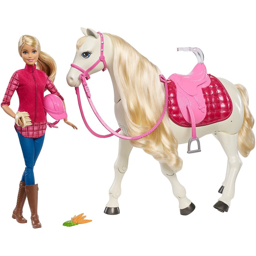 

Игровой набор Barbie Dream Horse Наездница и интерактивная танцующая лошадка (FRV36)