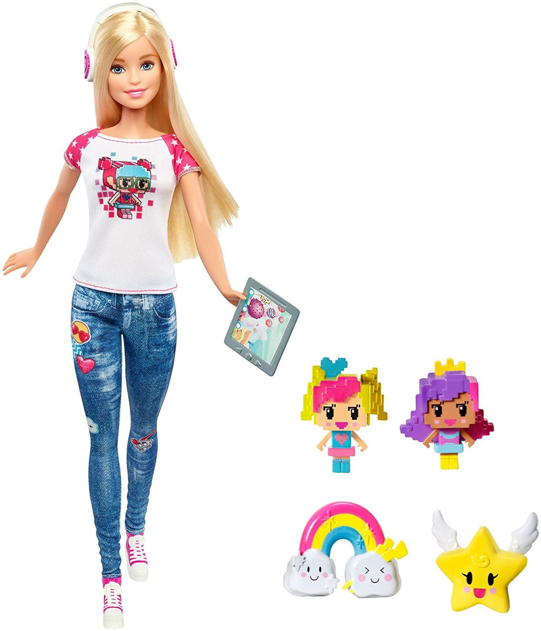 

Кукла Barbie Video Game Барби "Героиня Видеоигр" Реальный мир (DTV96)