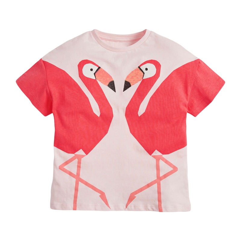 

Футболка для девочки Two flamingos Little Maven (92 / 2 года ) Розовый