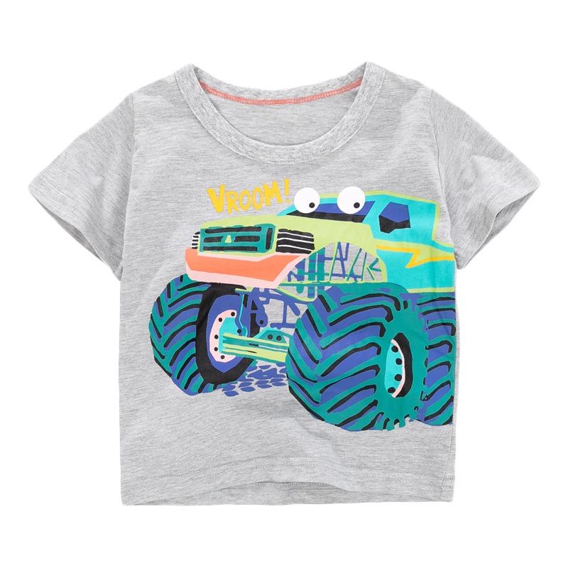 

Футболка для мальчика Car vroom Little Maven (128 / 7 лет ) Серый