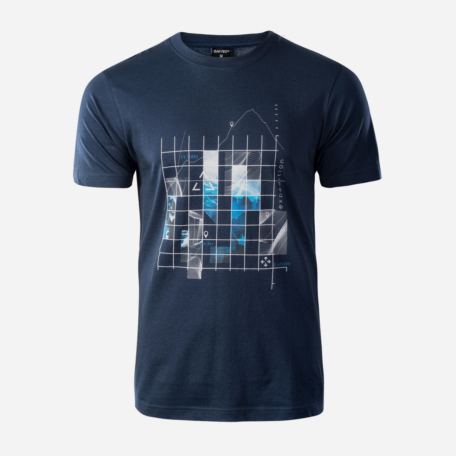 

Футболка Hi-Tec Roden-Dress Blues XXL Синяя