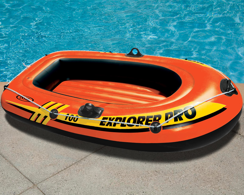 

Надувная лодка EXPLORER PRO 100 (Intex 58355) 160 x 94 x 29см