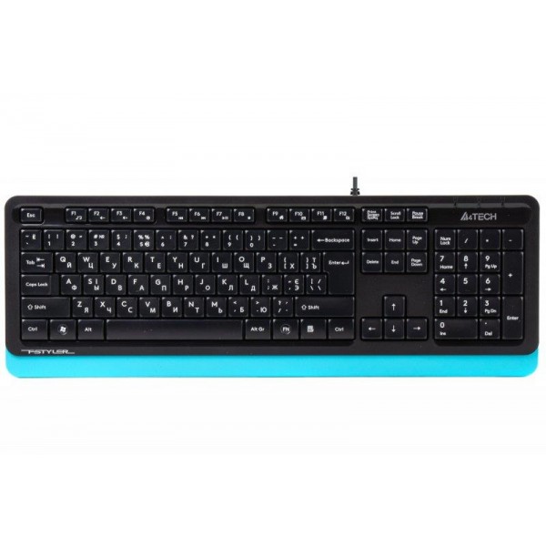 

Провідна клавіатура A4tech FK10 Black/Blue