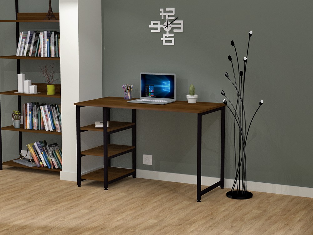 

Стол письменный FlashNika Loft СПЛ-8 100 орех экко