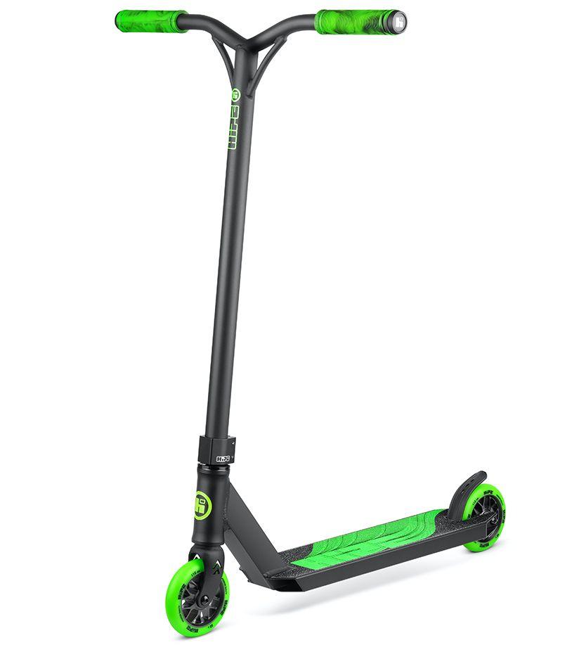 

Самокат трюковый Hipe H3 Alu Black/Green