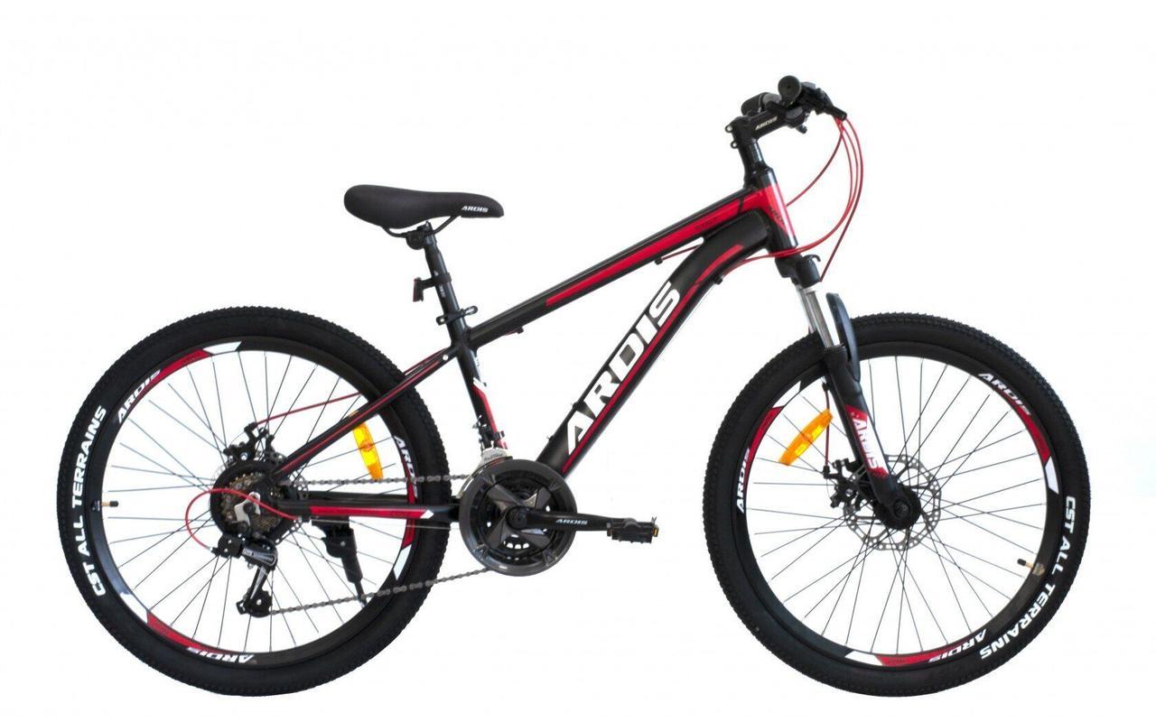 

Велосипед 24” ARDIS COLT 12" Черно-красный детский