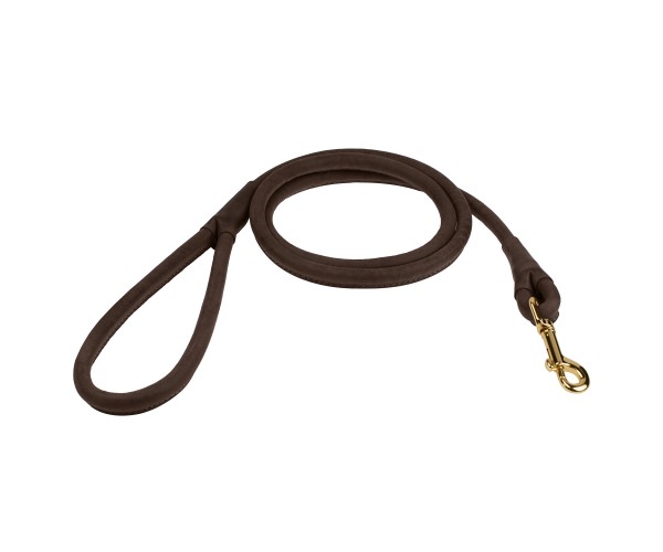 

Поводок для Собак Круглый Кожаный Bronzedog Crazy Темно-Коричневый 12 мм 153 см (5021206)