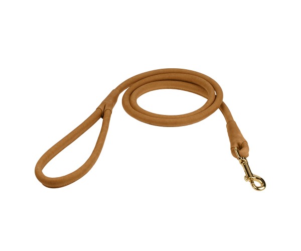 

Поводок для Собак Круглый Кожаный Bronzedog Crazy Горчичный 9 мм 153 см (5020908)