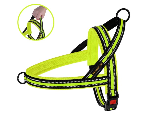 

Шлея для Собак BronzeDog Mesh Скандинавская Лимонная 44-60 см (81205)