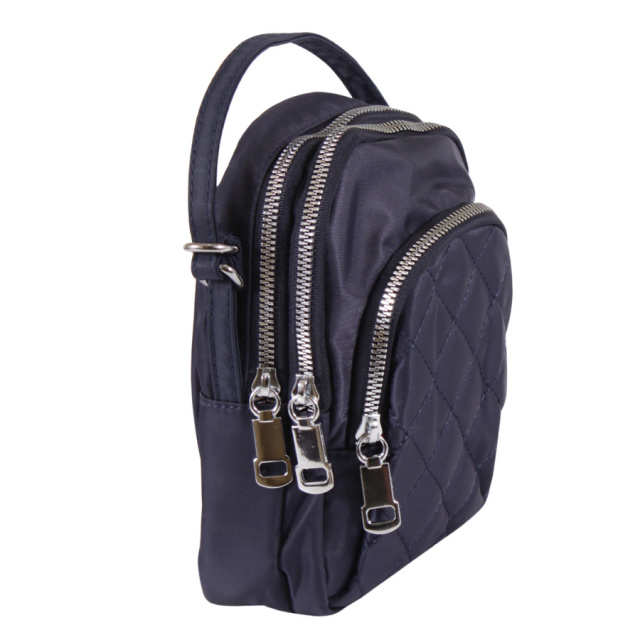 

Сумочка Luxury Leather Accessories из водонепроницаемого текстиля,33616.синяя