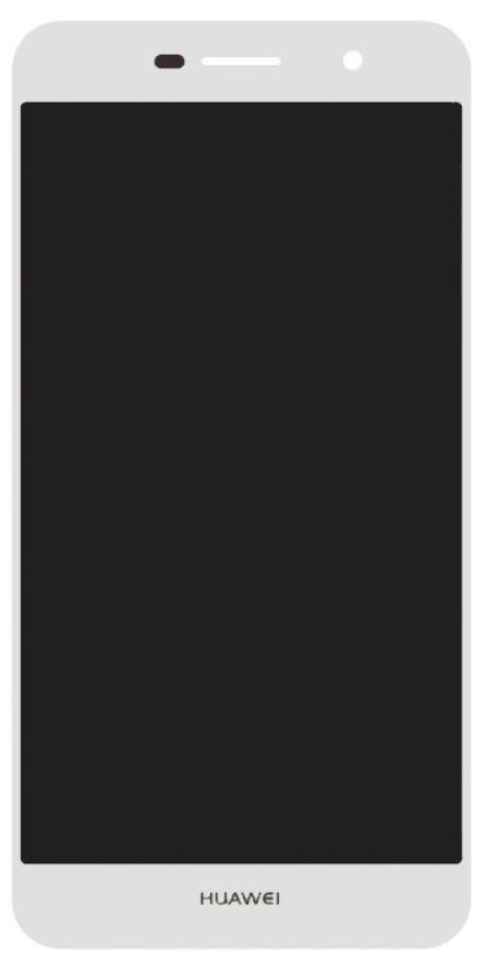 

Дисплей для Huawei Ascend Y6 Pro 2015 белый (LCD экран, тачскрин, стекло в сборе) High Copy