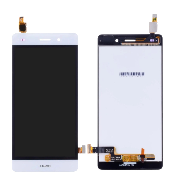 

Дисплей для Huawei Ascend P8 Lite 2015 (ALE L21) белый (LCD экран, тачскрин, стекло в сборе) High Copy