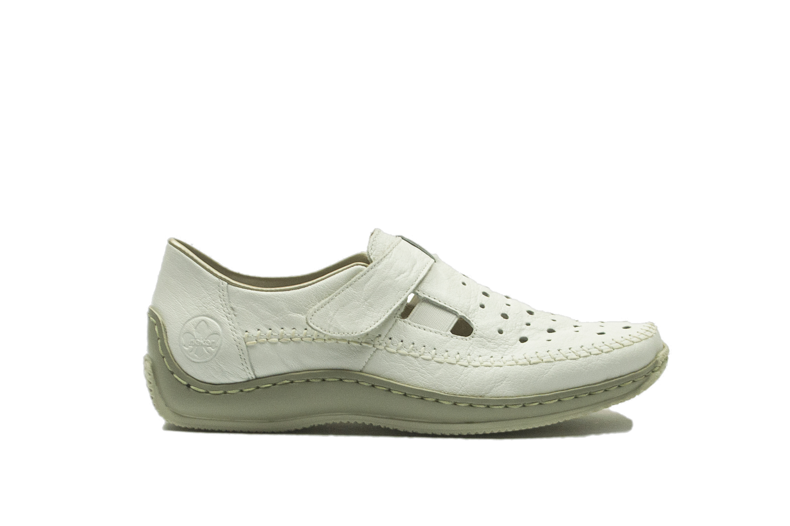 

Туфли летние женские Rieker 41 белый (L1775-80/41/ЦО0002698)