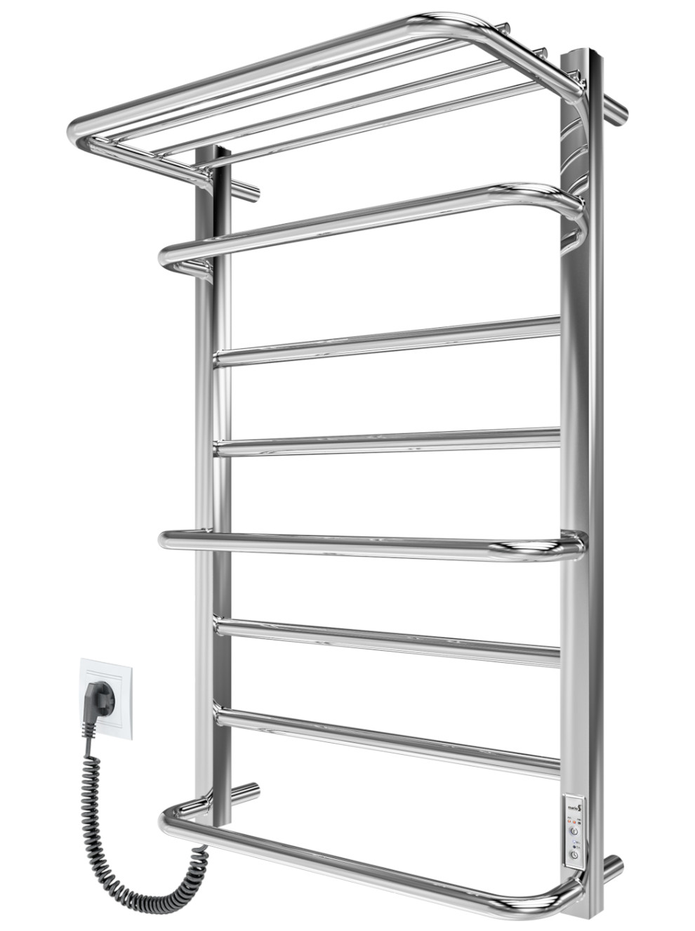 

Полотенцесушитель электрический Mario Люксор-I 800x500/290 TR 2.3.6101.11.P (4820111356171) левый